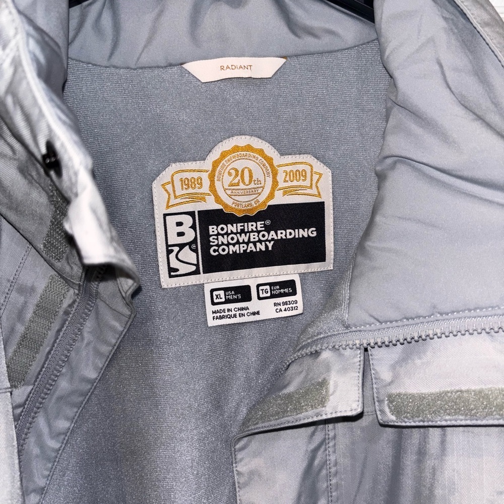 Bonfire Snowboarding Company Rainer Jacket SZ XL - Picture 3 of 13